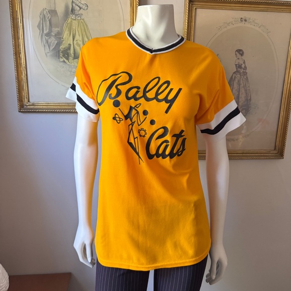 Vintage Bally Cats Baseball Tee - Picture 1 of 4